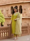 BS 140 Pure Tapeta With Embroidery Work Top With Bottom Dupatta Wholesale Online
